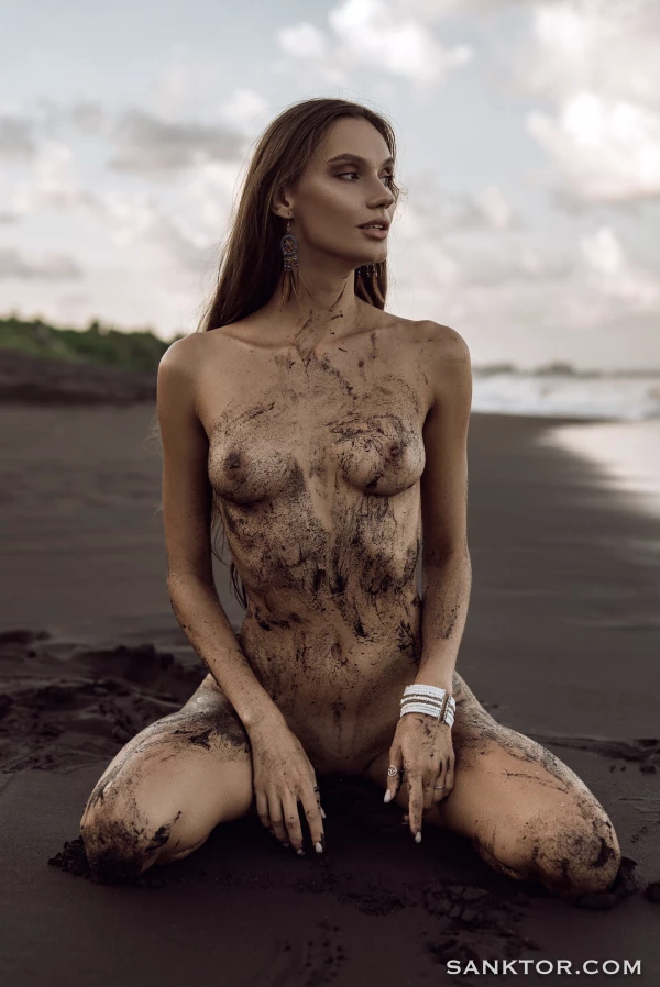 masturbation in the sand